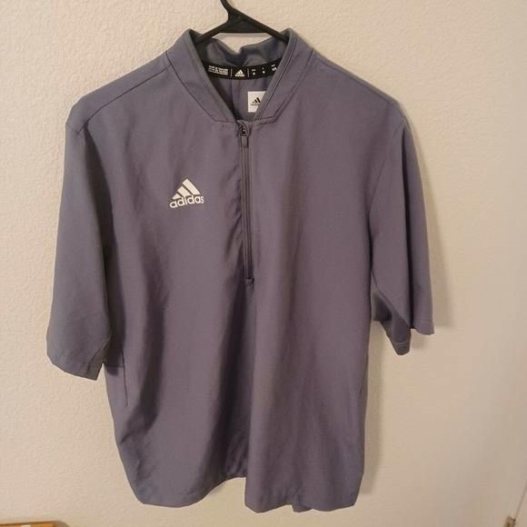 Adidas Ultimate Hoodie Pullover Grey Sweatshirt Mens Medium NWOT - Picture 2 of 9
